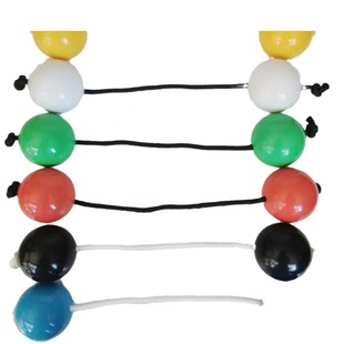Percussion Rhythm Sand Ball Color Double Ball Sand Hammer African Drum Kahong Drum Accompaniment Sand Ball