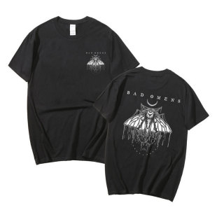 Bad Omens Band Graphic T-shirts Short Sleeve Couples Rock Pu