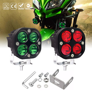 Car 3 inch LED work light 4LED highlight 40W spotlight modified off-road vehicle light engineering auxiliary light