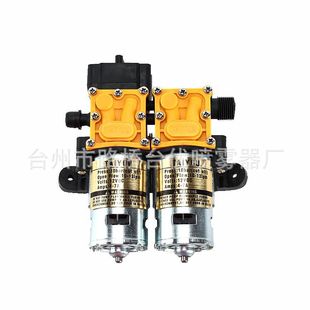 12V electric sprayer water pump high-pressure spraying machine motor accessories fully intelligent dual-core high-power self-priming pump
