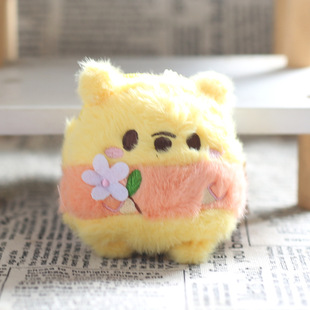 Cute Internet-Red Piggy Pendant Plush Toy Doll Winnie the Poole Coin Purse Keychain Bag Hanging Doll