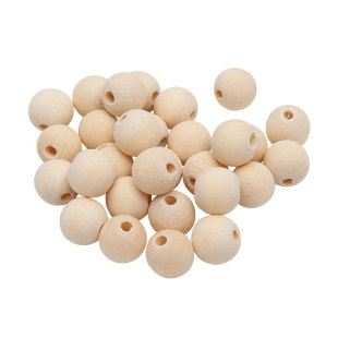Manufacturer's Ready Supply of Lotus Wood Beads, Solid Wood Color Small Wooden Beads, Handmade DIY Round Wooden Beads, Loose Beads, Wholesale by the Pound