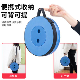 Outdoor Rainbow Folding Stool Portable Chair Adjustable Rainbow Telescopic Stool Fishing Stool Train Telescopic Folding Stool