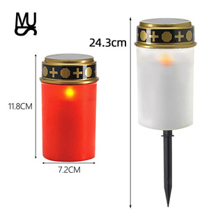 Solar Tomb Lights Outdoor Sacrifice Tomb Eagle Independence Day Printed Floor Lights