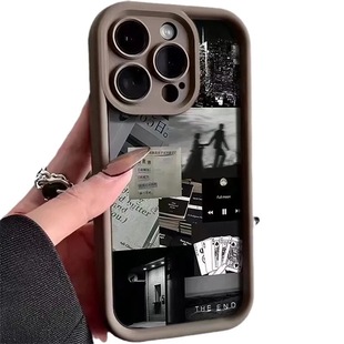 Осколок жизни применим Apple 16promax чехол для телефона iPhone14plus анти-падение 15 силикон 13 тренд 12