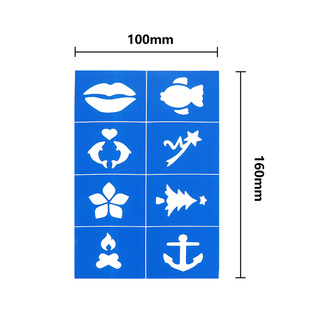 New Material Template Reusable Simple Operation Exquisite Patterns Smooth Lines