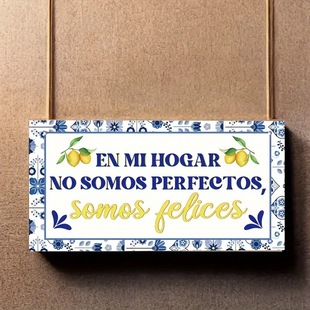 Cross-border Amazon New Home Decoration Retro Lemon Wooden Logo Creative Decorative Brand