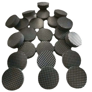 Shenzhen Spot Die-cut Self-adhesive Mesh Silicone Black Round Frosted Silicone Foot Pad Transparent Silicone Gasket Manufacturer