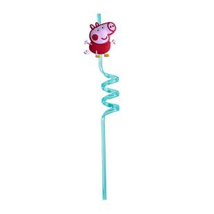 Amazon Piggy Page 10 Straw temu Creative Fun Spiral Colorful Cartoon Straw Party Party Essential