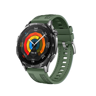 For Huawei GT5/4 watch4 Watch Strap Silicone Nylon Composite Knitted Knitted Strap 22MM Ribbon