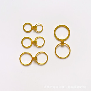 Meifen metal zinc alloy round bra hook buckle underwear accessories shoulder strap 089 adjustable buckle factory direct sales