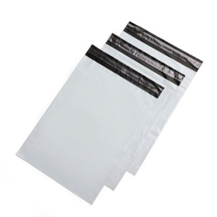 Express bag wholesale White logistics packaging bag Black gray thick waterproof dustproof packing bag manufacturer