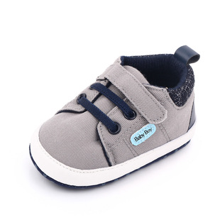 Baby shoes spring and autumn 0-1 year old male baby shoes soft bottom Velcro casual toddler shoes 2582