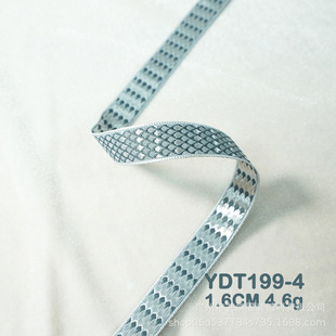Factory direct 1.6cm flat jacquard ribbon National Wind domestic foreign trade clothing accessories ingredients