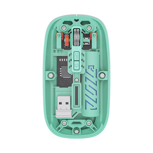 Cross-border New Transparent Bluetooth Mouse for iPad Huawei Xiaomi Tablet Dual-mode Wireless Gaming Mouse
