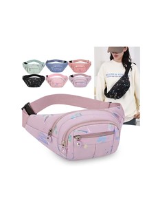 Large Capacity Waterproof Work Sports Mobile Phone Waist Bag Women's 2025 New Style Running Fashion All-match Satchel Trendy Wallet