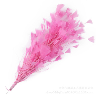 Manufacturers recommend triangular wire flower double headdress rollable corsage spot color bouquet flower ornaments decoration