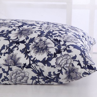 Double-Sided 100 Mulberry Silk Printed Double-Sided Silk Pillowcase Multicolor Silk Pillowcase