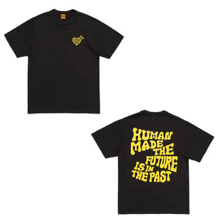 HUMAN MADE Japanese Style Trendy Brand Heavy Slub Cotton Loose Men's and Women's Couple's Cylinder Short-sleeved T-shirt Half-sleeved TEE