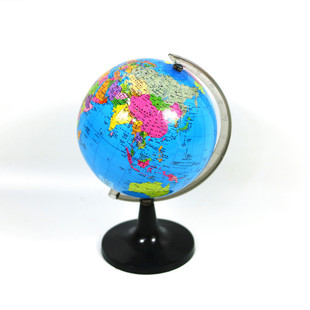 High-definition version of the globe standard geography teaching children's educational early education ornaments gift teaching sticker version of the small earth