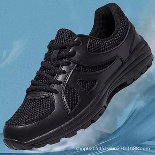 sneaker Men's New Fashion Comfortable Textured Outdoor Running Training Shoes Simple Breathable Casual Men's Shoes for Foreign Trade