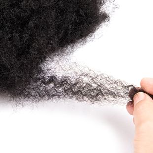 8inch30g Реальный волосатый пушистый мешок для волос Afro KinkyBulk регги грязный косы парик аксессуар