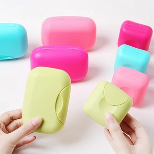 Creative Travel Handmade Soap Box Portable Soap Box with Lid Sealing Lock Soap Box Travel Carry-on Soap Box