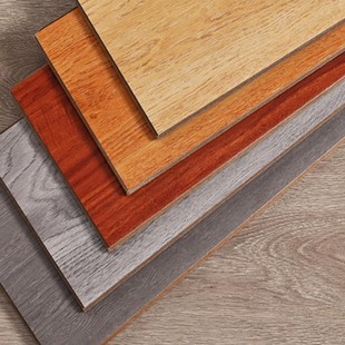 Reinforced composite wood floor 6-9mm lock seal wax wear-resistant non-slip office rental store factory direct sales