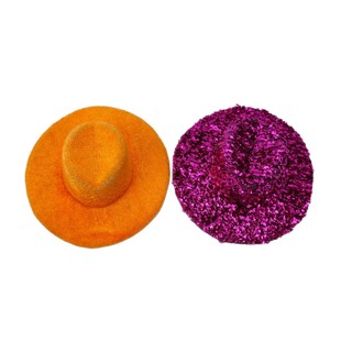 Western cowboy hat five-pointed star decoration Amazon new puppy hat cat hat Denim pet hat mini hat