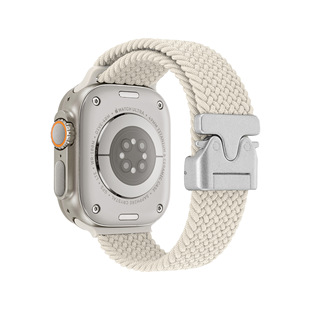 Suitable for Apple 10 Watch Strap Apple Watch56789 Strap Parachute Buckle Nylon Woven Apple Watch Strap