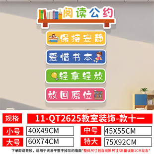 Nine Learning Good Habits Wall Decoration Class Culture Wall Stickers Classroom Layout Encouraging Learning Inspirational Slogans