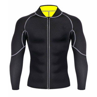 Amazon Shaper Belly Tight Waist Long Sleeve Vest Neoprene Shaper Outdoor Running Sports Explosive Sweatshirt