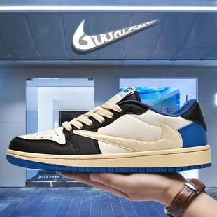 Putian Factory Прямая продажа DUNK Air Force One повседневная спортивная обувь AJ1 низкоуровневы мужчины и женщины с черно-белой пандой