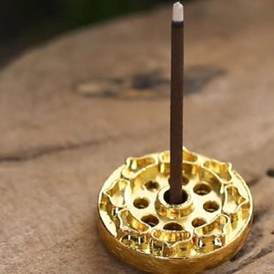 Small gourd nine-hole incense plate incense holder Buddha supplies incense holder wire incense holder gourd holder