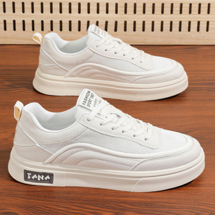 Men's Shoes Spring 2025 New Mesh Shoes Men's Breathable Men's Thin High-end Soft Bottom Casual Shoes for Men