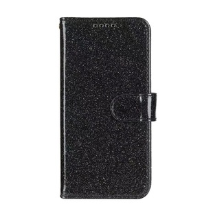 Suitable for Iphone16 Mobile Phone Case 15Pro Mobile Phone Leather Case Glitter Round Buckle Small Hijab Fashion Clamshell Protection