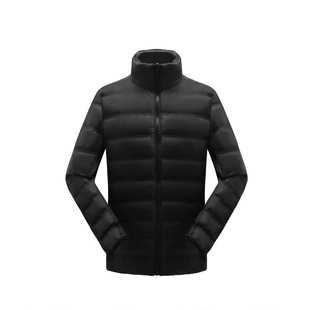 Down jacket liner men's and women's thickened winter new men's and women's business leisure white duck down warm single coat men's