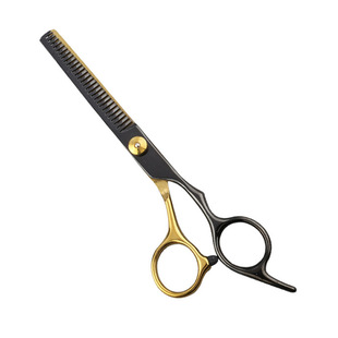 Source factory haircut scissors flat cut teeth scissors household bangs hairdressing scissors set can support wholesale