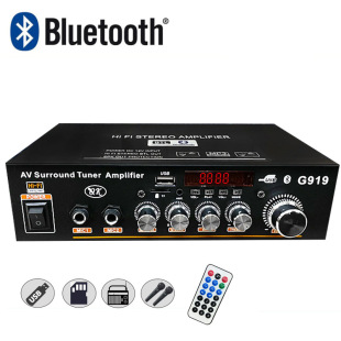 Трансграничный выделенный мощный Бытовой усилитель мощности Bluetooth HIFI аудиоусилитель карта цифрового усилителя G919