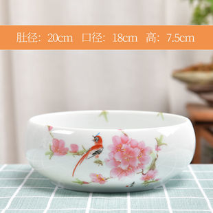 Copper Coin Flower Pot Ceramic Narcissus Water Lily Bowl Lotus Lotus Hydroponic Container Succulent Extra Large Pot Plant One Wholesale
