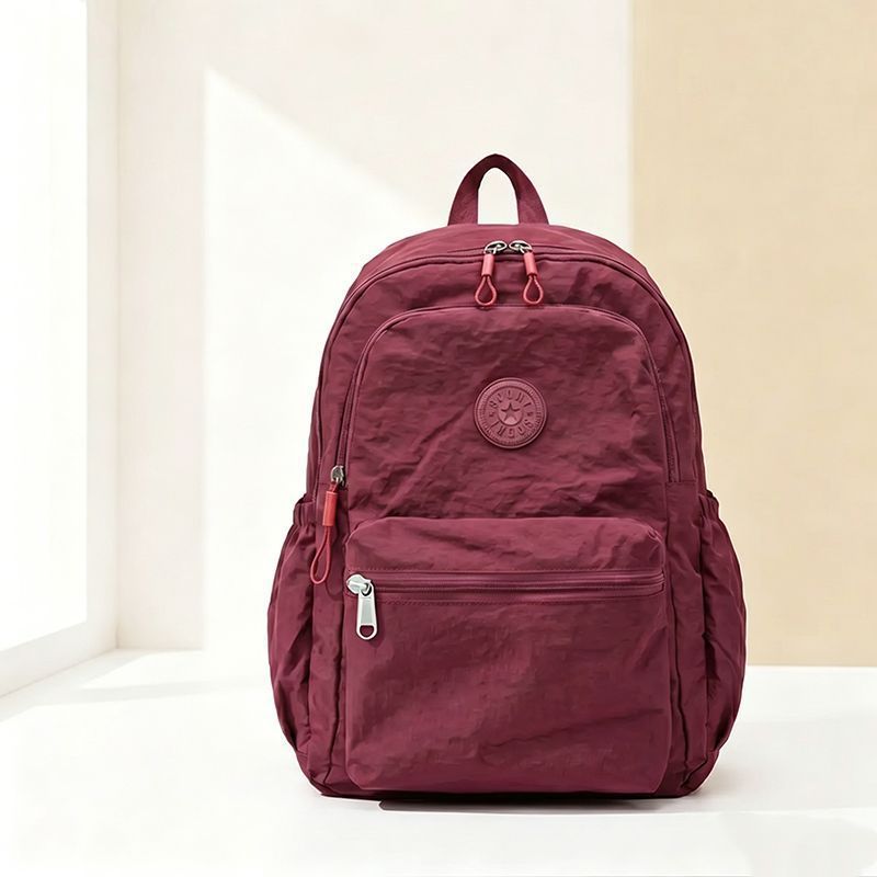 Backpack 2026 New Model Sweet Nylon Fabric Women's Bag Fashionable Casual Lightweight Travel Large Capacity School Bag for Men
