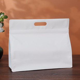 New Year gift bag eight-sided seal tea bag coffee bag nut biscuit snack bag sealed self-supporting increase