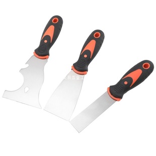 Stainless Steel Putty Knife, Two-Color Handle, Wooden Handle Putty Knife, Mirror Shovel, Plastic Handle Putty Knife, Sand Table Set