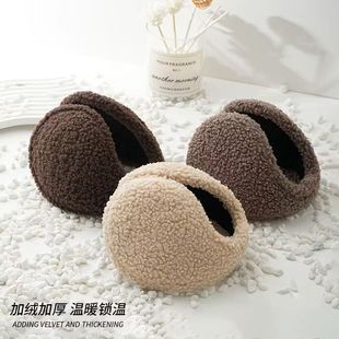 Cycling Ear Sleeve Anti-freeze Student Thickened Ear Warm Ear Sleeve Winter Ear Sleeve Plush Cycling fleece-lined