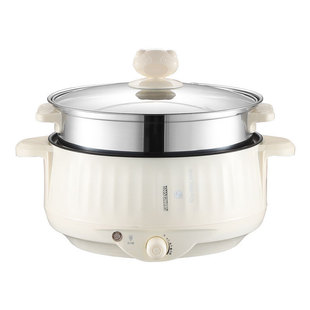 Multifunctional Electric Cooking Pot Electric Stir-frying and Cooking Integrated Pot Household Large Capacity Small Electric Pot Non-stick Pot Electric Hot Pot 3.5 litres