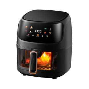 Foreign trade intelligent air fryer large capacity fryer household automatic touch 110v220v electric fryer cross-border