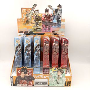 The fifth personality presses the blind box lucky draw gel pen to shoot 22 rounds and 24 students to write smoothly and quickly