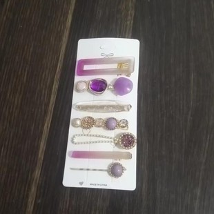 2023 new y2k star hairpin female side bangs clip sweet cool dopamine word clip small hairpin headdress
