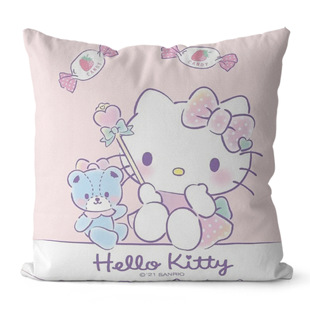 Sanrio hello kitty hello kitty pillow cute melody pink sofa decoration waist pillow cushion