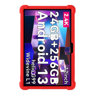 Применимо к защитному футляру для планшета Blackview Tab 18 12-дюймовый силиконовый защитный чехол tab18 с защитой от падения и подставкой